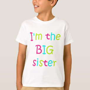Soy la camiseta de la hermana grande