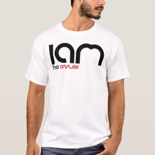 Soy la camiseta de la respuesta (logotipo) - varó