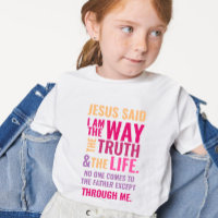 Soy la camiseta de los niños Way en colores brilla