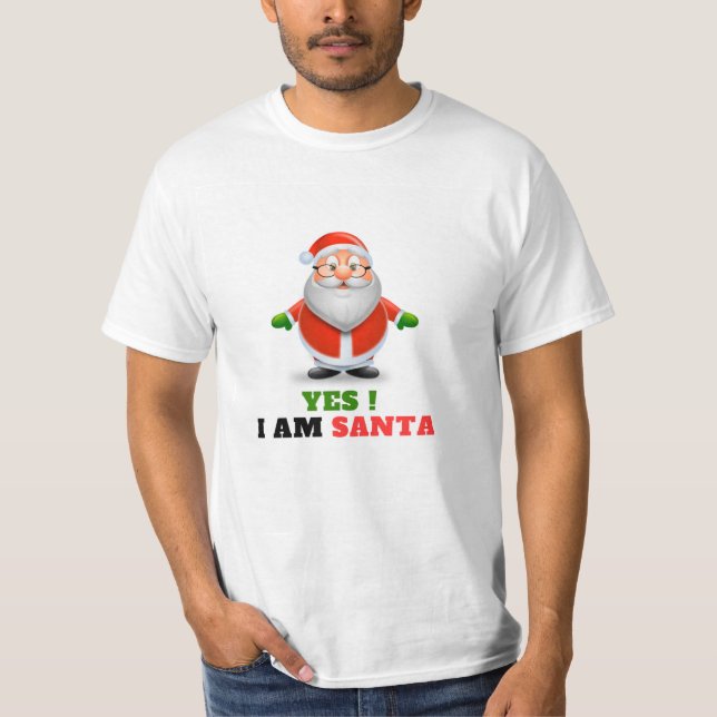 Soy la camiseta de Santa Mens (Anverso)