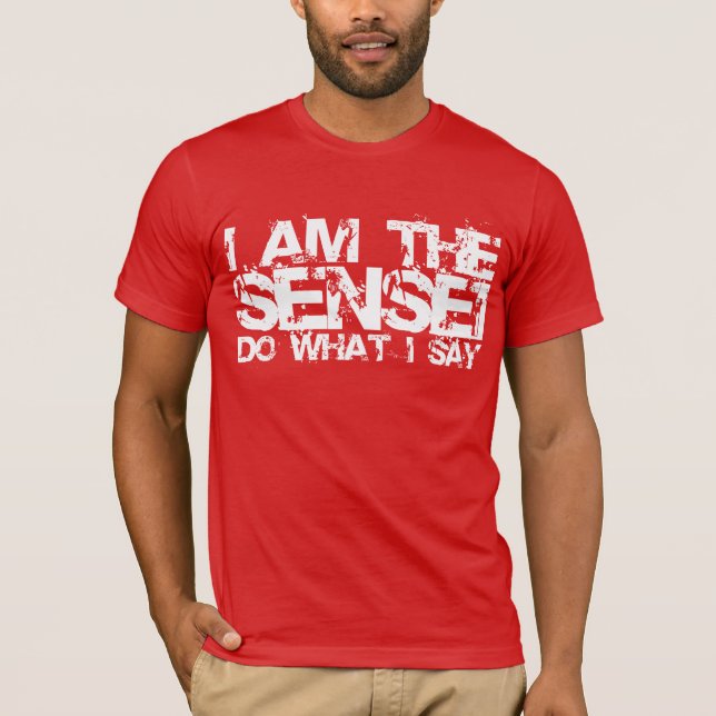 Soy la camiseta de Sensei (Anverso)