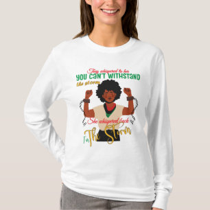 Soy La Camiseta De Tormenta   Mágica Chica Negro