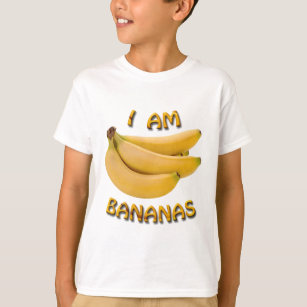 Soy la camiseta de un chico banano