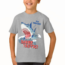 Soy la camiseta del bebé del tatuaje del tiburón h