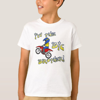Soy la camiseta del motocrós de hermano mayor