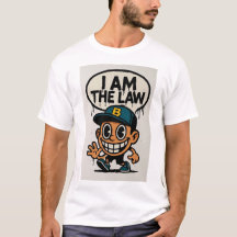 Soy la camiseta gráfica de la ley