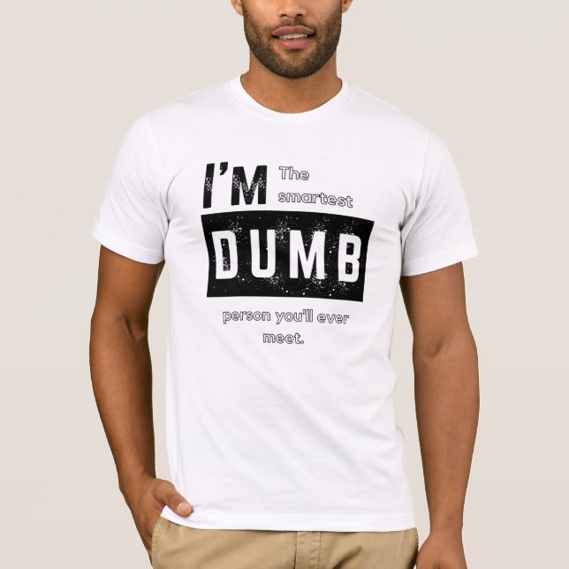 Soy la camiseta más inteligente de una persona ton (Anverso)