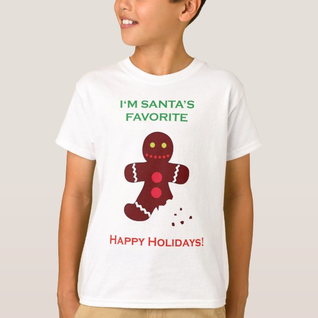 Soy la camiseta preferida de Santa (Anverso)