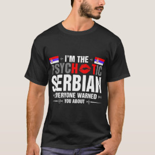 Soy la camiseta serbia psicótica