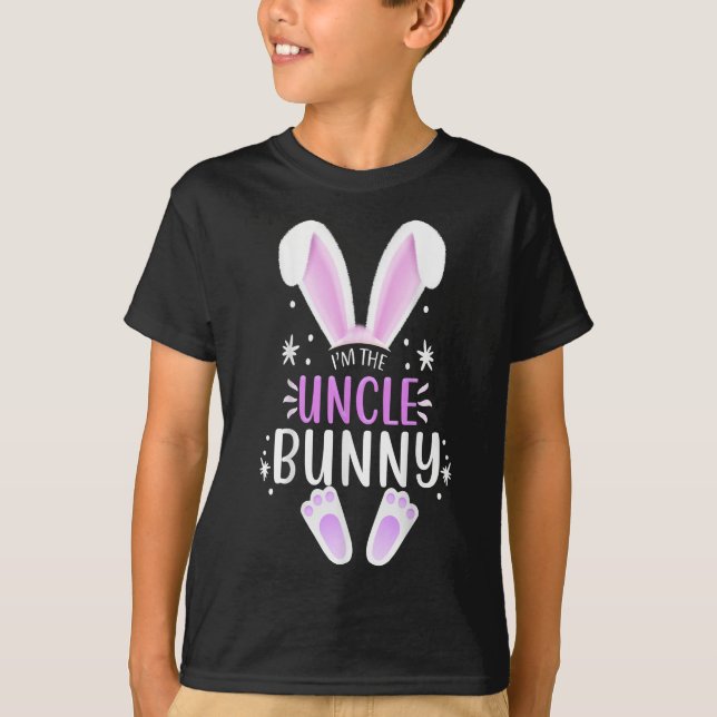 Soy La Camiseta Tío Bunny Easter Day (Anverso)