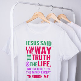 Soy la camiseta Way en colores brillantes