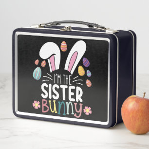 Soy la hermana Bunny Pascua familiar coincidente