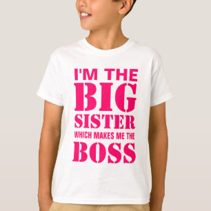 Soy la hermana mayor que me hace la camiseta del j