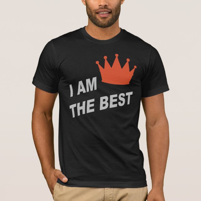 Soy la mejor camisa (Anverso)