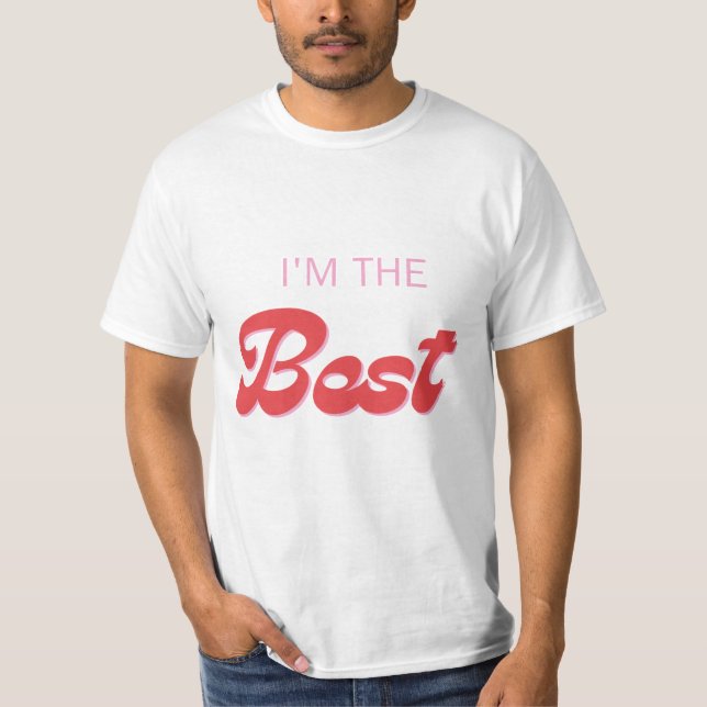 Soy la mejor camiseta (Anverso)