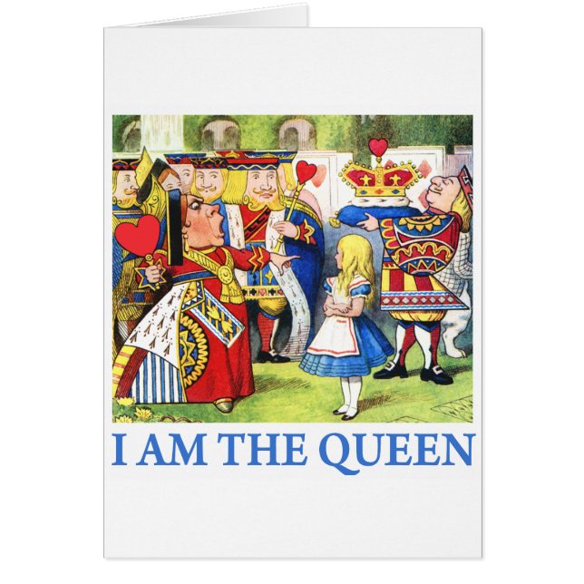 SOY LA REINA DE WONDERLAND (Frente)