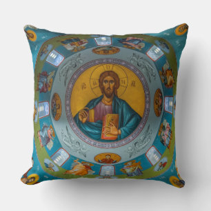 Soy La Resurrección Y El Cojín decorativo De La Vi