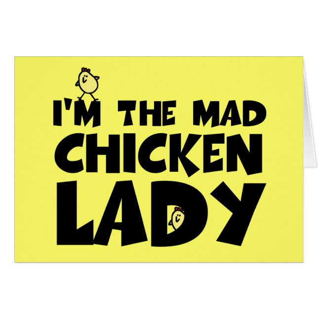 Soy la señora enojada del pollo (Anverso (Horizontal))