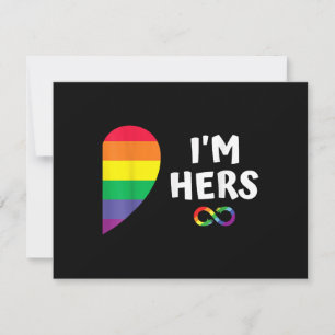 Soy la suya, mi pareja para el orgullo de la parej