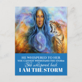 SOY LA TARJETA POSTAL DE LA TORMENTA