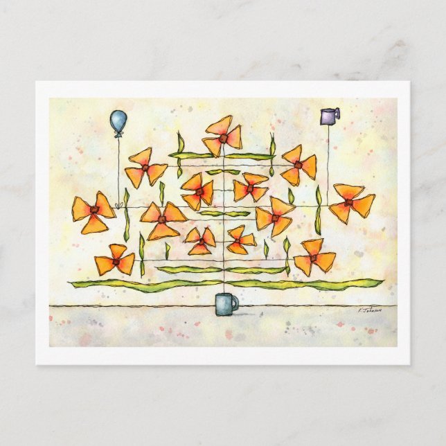 Soy la tarjeta postal del vino (Anverso)