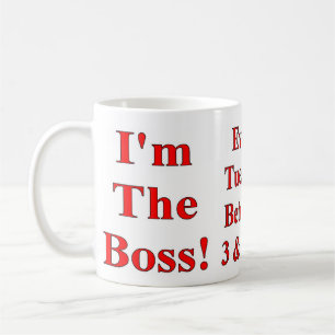 Soy la taza de café de Boss