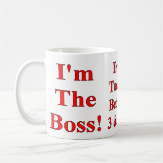 Soy la taza de café de Boss