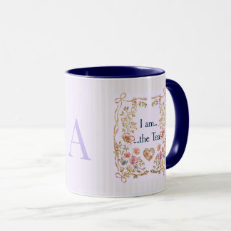 Soy la Taza de Café Inspirada en Té – Monograma Li