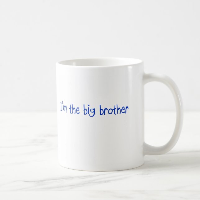 Soy la taza de hermano mayor (Derecha)