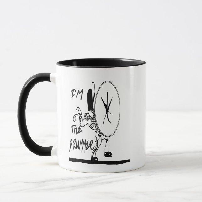Soy la taza de té/café de tambor (Izquierda)