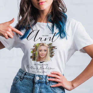 Soy la Tía   Camiseta de Foto de Graduación