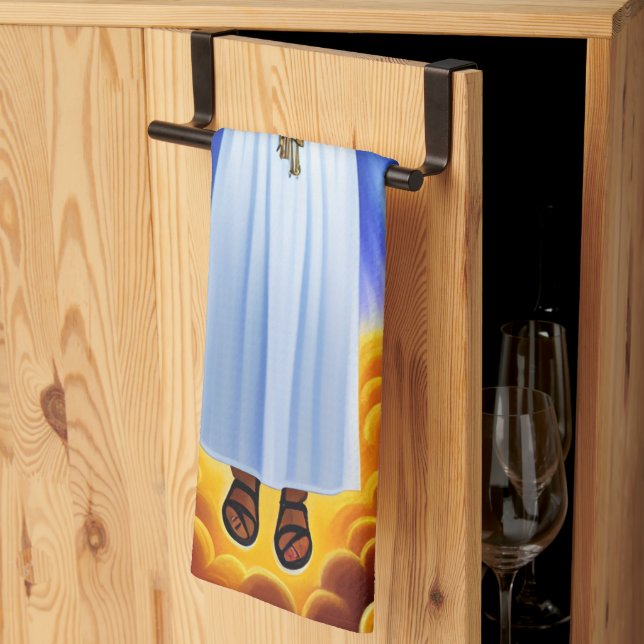 Soy La Toalla De Cocina Ligera (Pliegue de tercios)