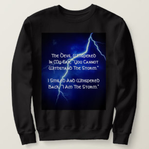 Soy La Tormenta Sudadera