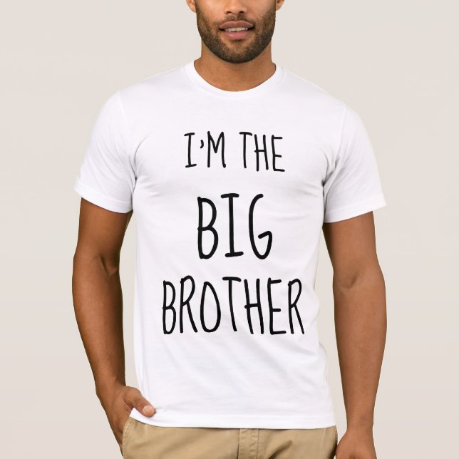 SOY LAS GRANDES Camisetas DE HERMANO (Anverso)