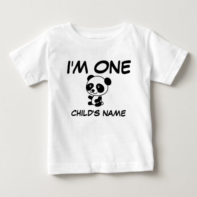 SOY LAS PRIMERAS Camisetas DE CUMPLEAÑOS DE UN BEB (Anverso)