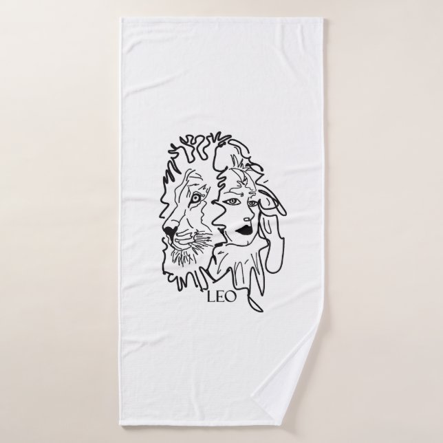 Soy LEO (Toalla de baño)