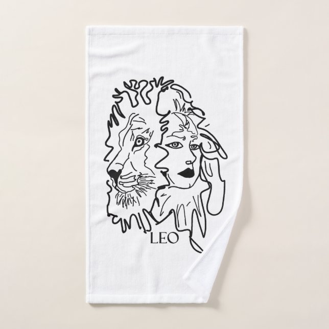 Soy LEO (Toalla de mano)