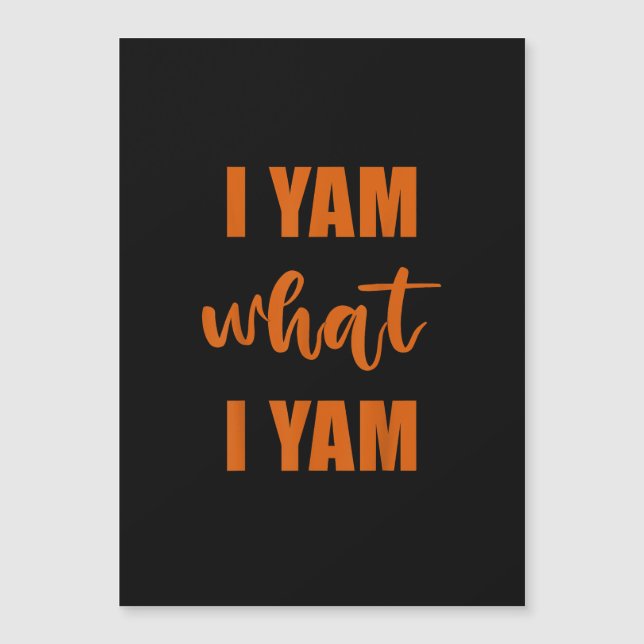 Soy lo que soy camiseta a juego para Acción de Gra (Anverso)