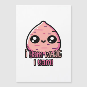 ¡Soy Lo Que Soy! Clásico Cute Yam Pun