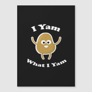 Soy lo que soy divertida batata Día de Acción de G