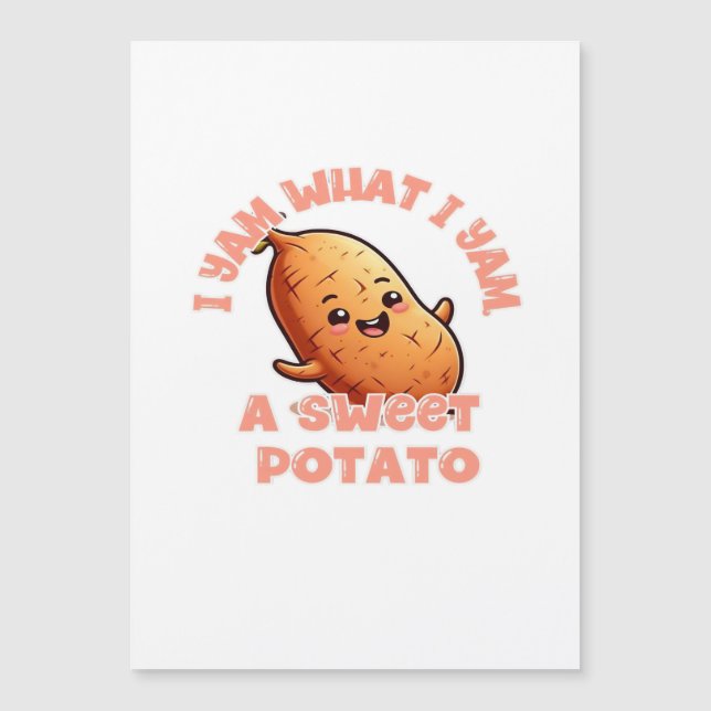 Soy lo que soy Tonelada de batata dulce cálida y a (Anverso)
