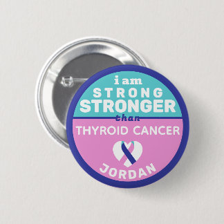 Soy Más Fuerte Que El Botón De Cáncer De Tiroides
