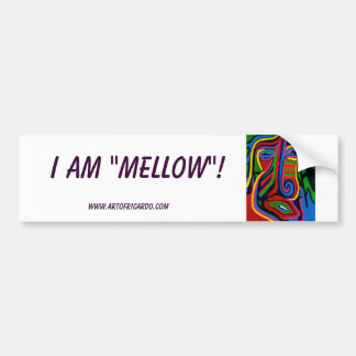 ¡SOY "MELLOW"! Pegatina para el parachoques