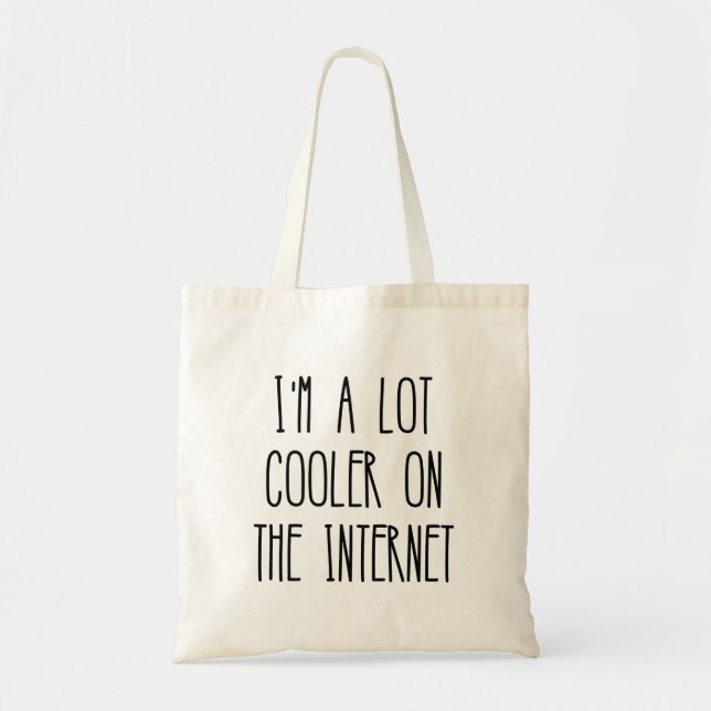 Soy Mucho Más Cooler En La Bolsa De Tote De Intern (Frente)