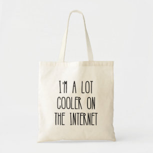 Soy mucho más frío en la bolsa de tote de Intern