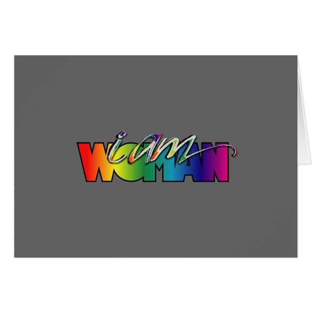 soy mujer (Anverso (Horizontal))