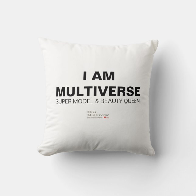 SOY MULTIVERSE - Miss Cojín decorativo Multiverso (Anverso)