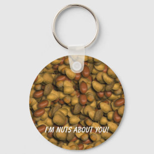 ¡Soy nuts sobre usted! Llavero