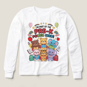 "¡Soy parte del equipo de energía pre-K!" - Niños