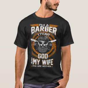 Soy peluquero, temo dios y mi camiseta de la